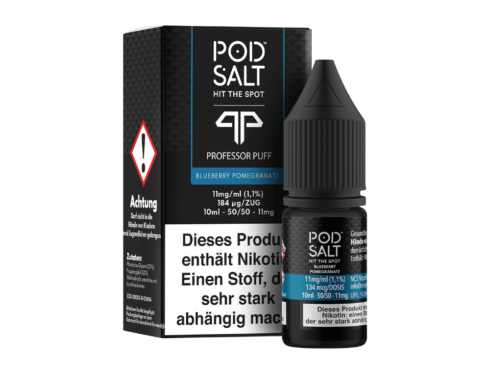 Pod Salt Fusion - Blueberry Pomegranate - Nikotinsalz Liquid