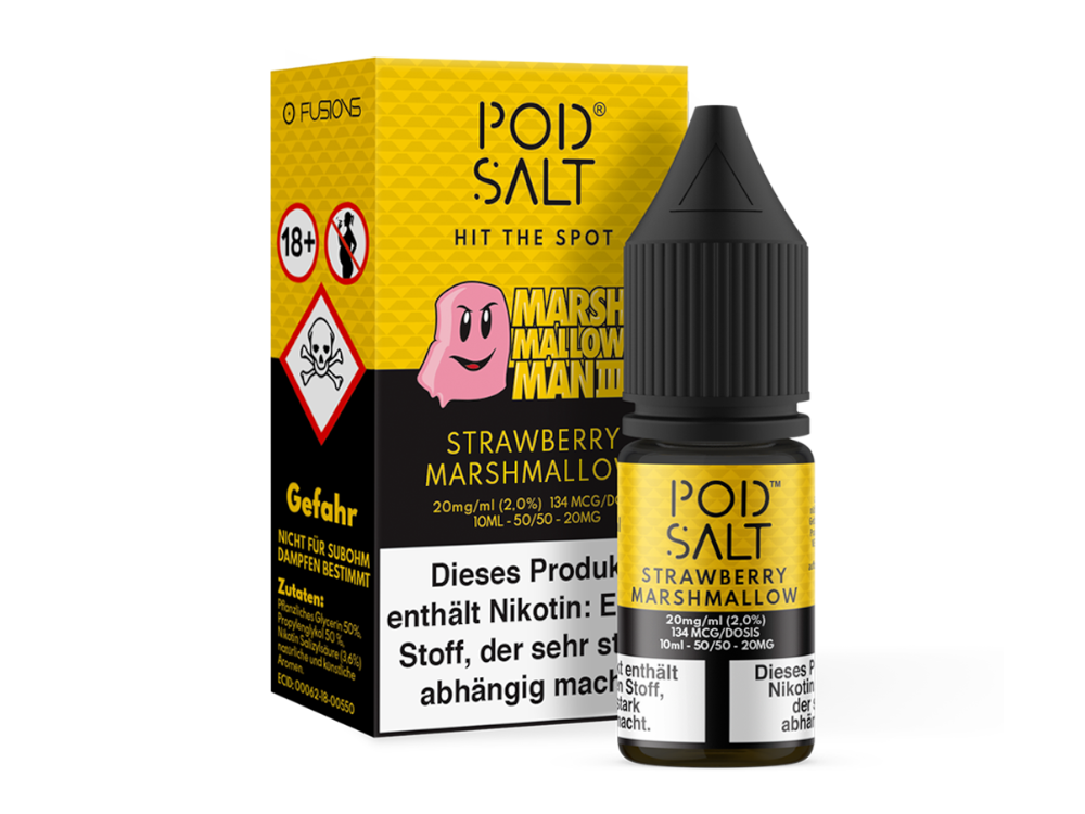 Pod Salt Fusion - Marshmallow Man 3 - Nikotinsalz Liquid 10ml