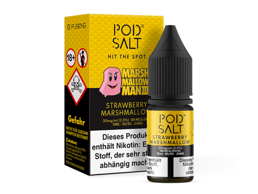 Pod Salt Fusion - Marshmallow Man 3 - Nikotinsalz Liquid 10ml