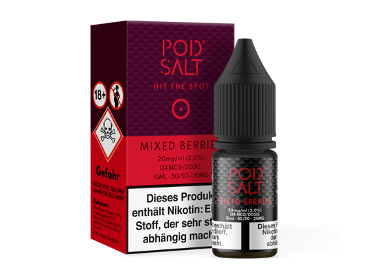 Pod Salt - Mixed Berries - Nikotinsalz Liquid 10ml