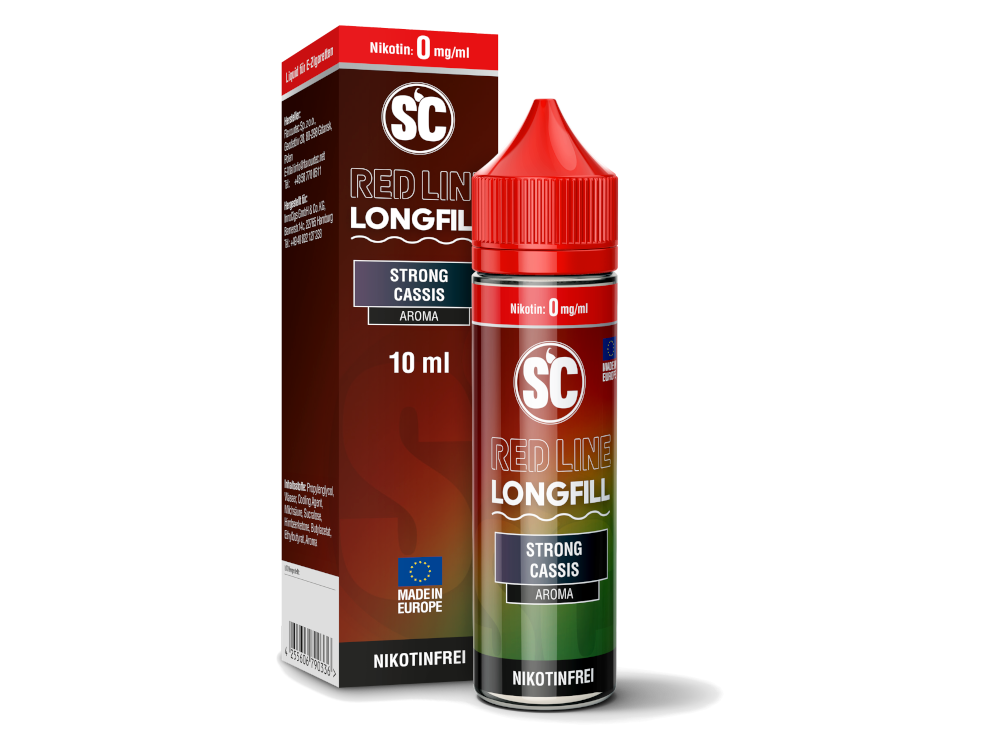 SC - Red Line Longfills 10 ml - Strong Cassis