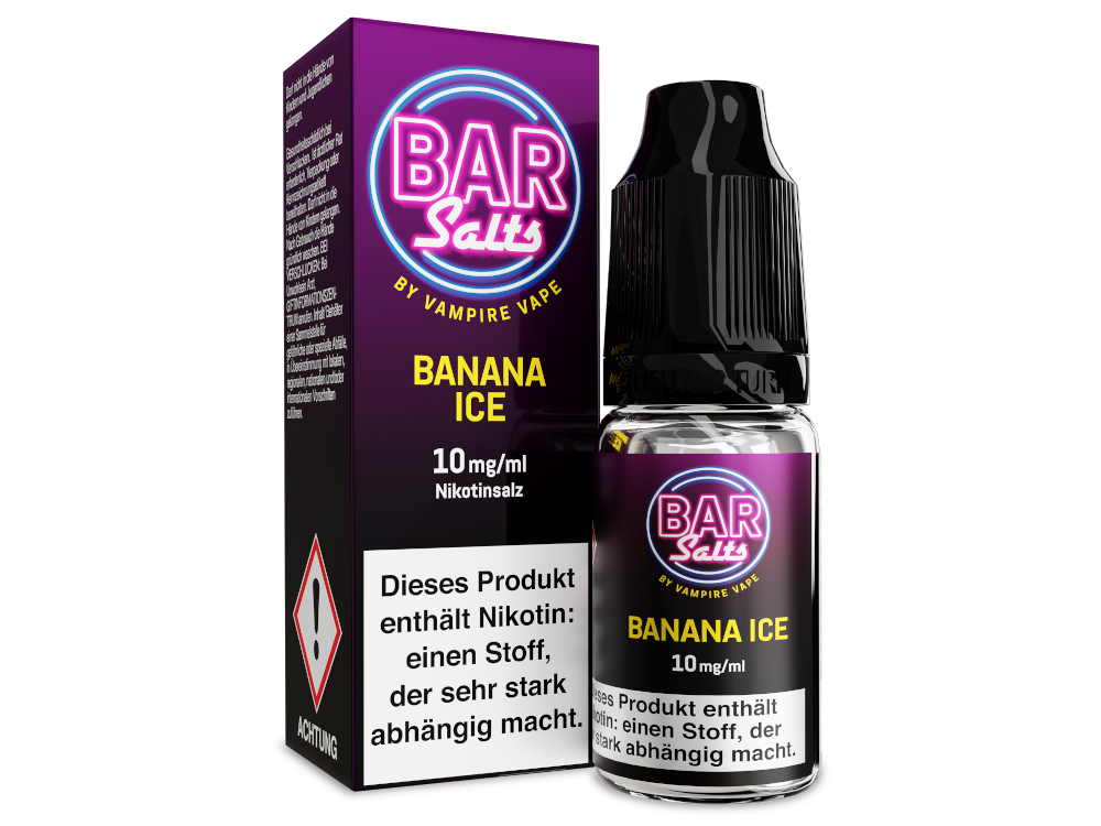 Vampire Vape - Bar Salts - Nikotinsalz Liquid 10ml - Banana Ice