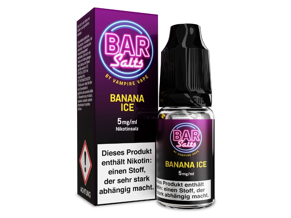 Vampire Vape - Bar Salts - Nikotinsalz Liquid 10ml - Banana Ice