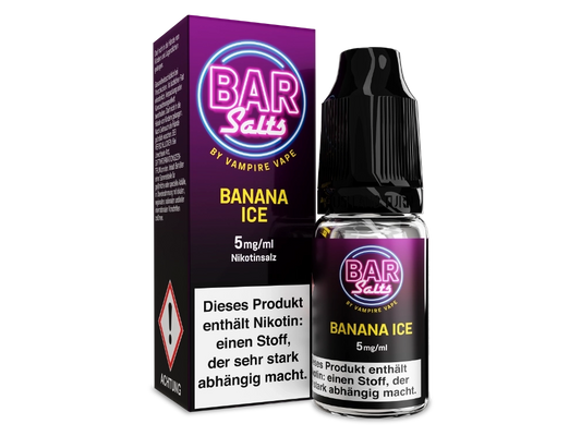 Vampire Vape - Bar Salts - Nikotinsalz Liquid 10ml - Banana Ice