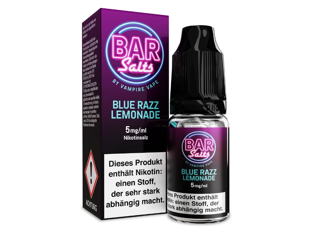 Vampire Vape - Bar Salts - Nikotinsalz Liquid 10ml - Blue Razz Lemonade