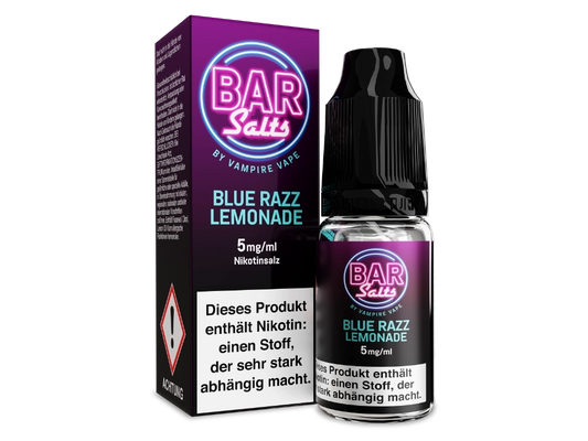 Vampire Vape - Bar Salts - Nikotinsalz Liquid 10ml - Blue Razz Lemonade