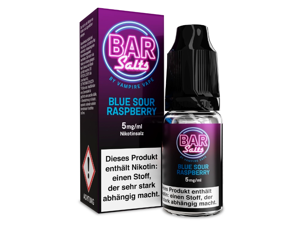 Vampire Vape - Bar Salts - Nikotinsalz Liquid 10ml - Blue Sour Raspberry