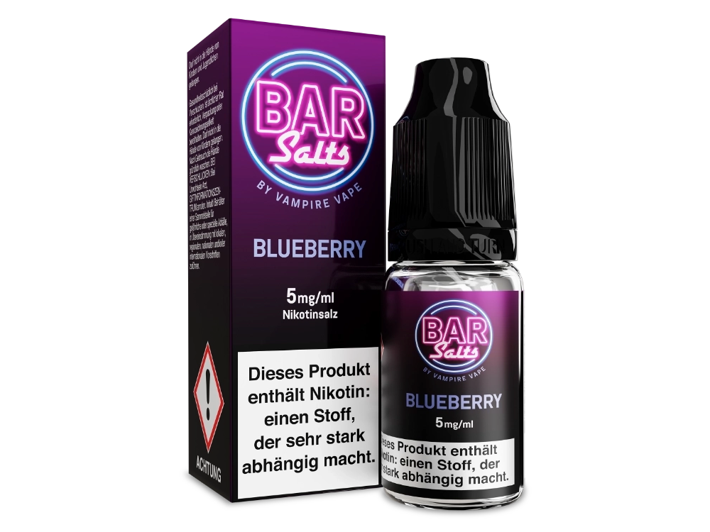 Vampire Vape - Bar Salts - Nikotinsalz Liquid 10ml - Blueberry