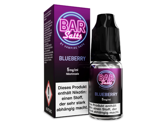 Vampire Vape - Bar Salts - Nikotinsalz Liquid 10ml - Blueberry