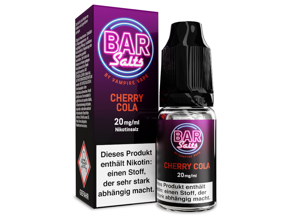 Vampire Vape - Bar Salts - Nikotinsalz Liquid 10ml - Cherry Cola