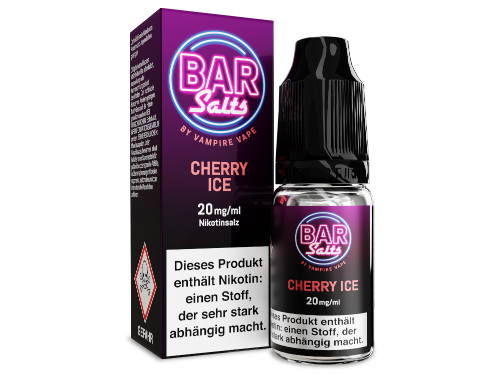 Vampire Vape - Bar Salts - Nikotinsalz Liquid 10ml - Cherry Ice