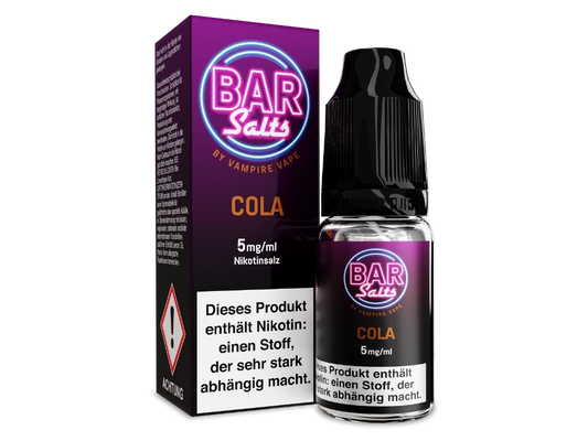 Vampire Vape - Bar Salts - Nikotinsalz Liquid 10ml - Cola