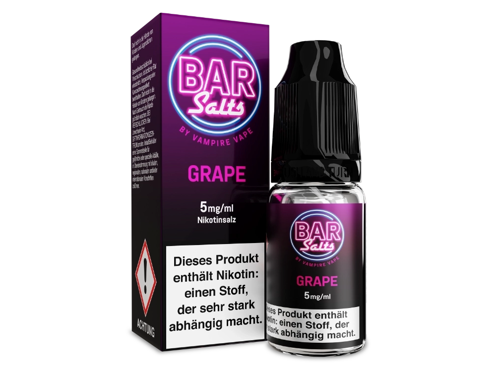 Vampire Vape - Bar Salts - Nikotinsalz Liquid 10ml - Grape