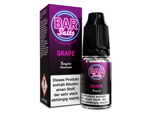 Vampire Vape - Bar Salts - Nikotinsalz Liquid 10ml - Grape