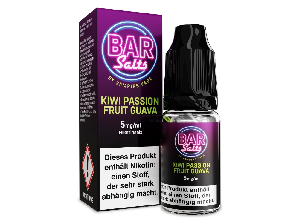 Vampire Vape - Bar Salts - Nikotinsalz Liquid 10ml - Kiwi Passion Fruit Guava