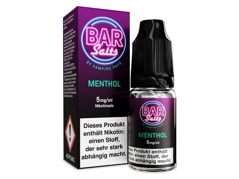 Vampire Vape - Bar Salts - Nikotinsalz Liquid 10ml - Menthol