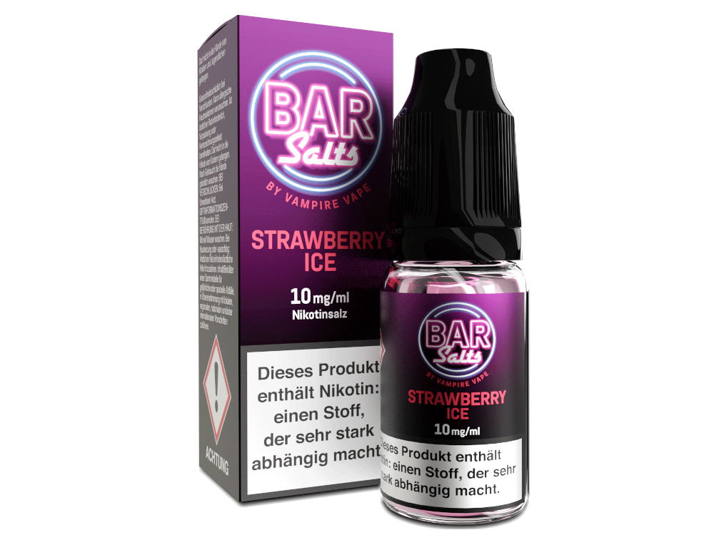 Vampire Vape - Bar Salts - Nikotinsalz Liquid 10ml - Strawberry Ice