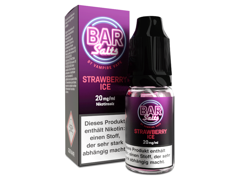 Vampire Vape - Bar Salts - Nikotinsalz Liquid 10ml - Strawberry Ice