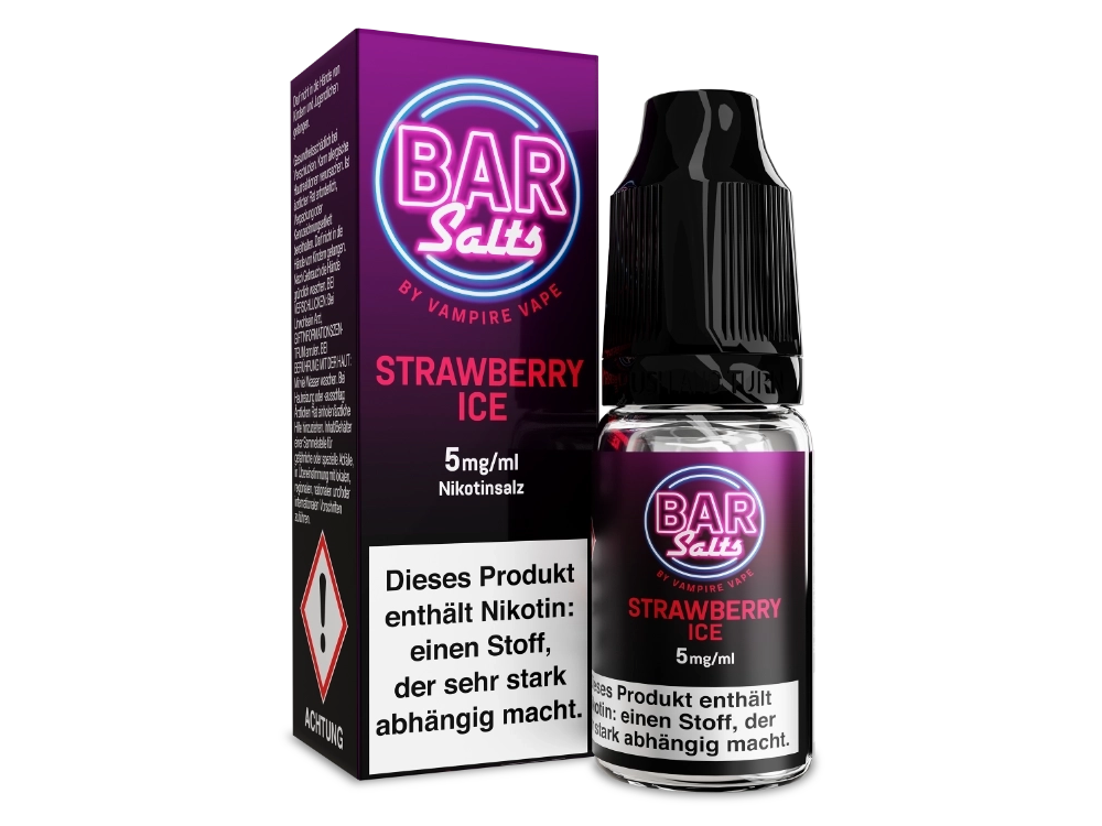 Vampire Vape - Bar Salts - Nikotinsalz Liquid 10ml - Strawberry Ice