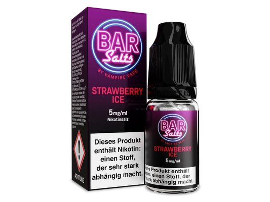 Vampire Vape - Bar Salts - Nikotinsalz Liquid 10ml - Strawberry Ice