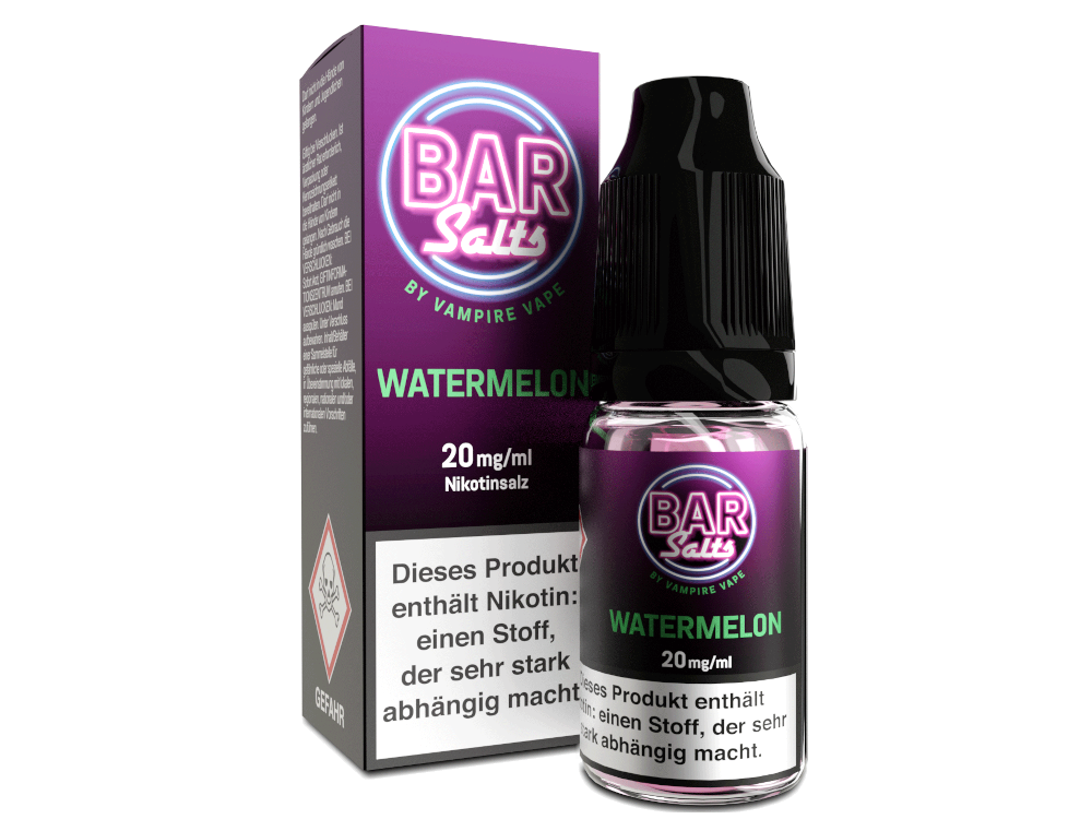 Vampire Vape - Bar Salts - Nikotinsalz Liquid 10ml - Watermelon