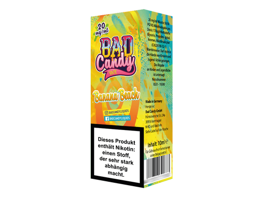 Bad Candy Liquids - Banana Beach - Nikotinsalz Liquid 10ml