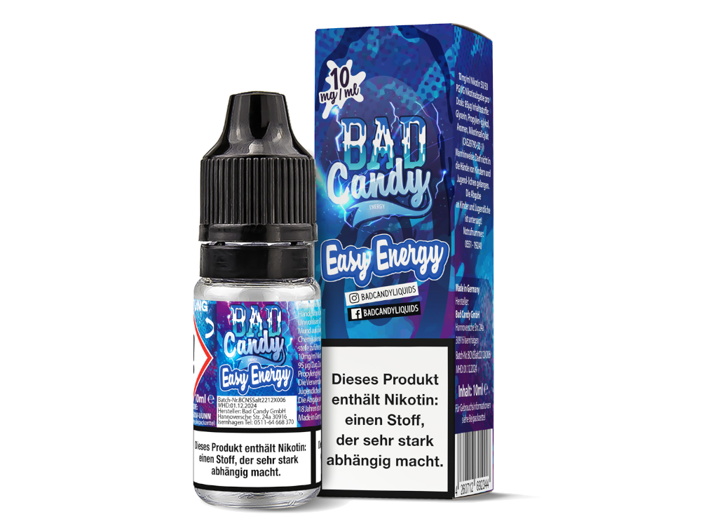 Bad Candy Liquids - Easy Energy - Nikotinsalz Liquid 10ml