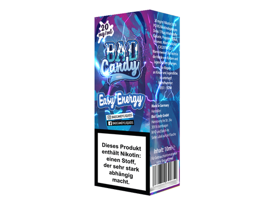 Bad Candy Liquids - Easy Energy - Nikotinsalz Liquid 10ml