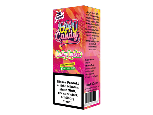 Bad Candy Liquids - Lucky Lychee - Nikotinsalz Liquid 10ml