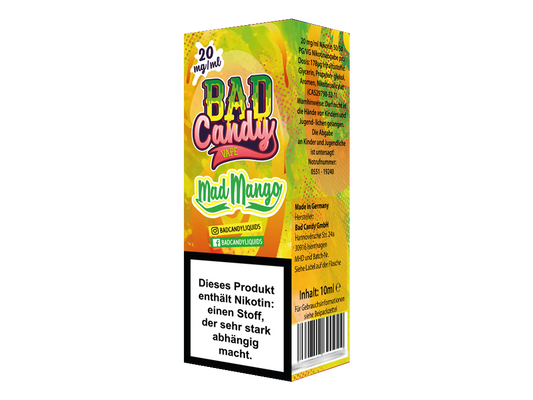 Bad Candy Liquids - Mad Mango - Nikotinsalz Liquid 10ml