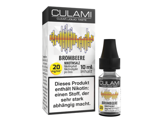 Culami - Nikotinsalz Liquid 10ml - Brombeere