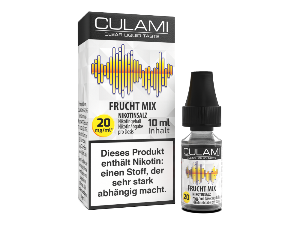 Culami - Nikotinsalz Liquid 10ml - Frucht Mix