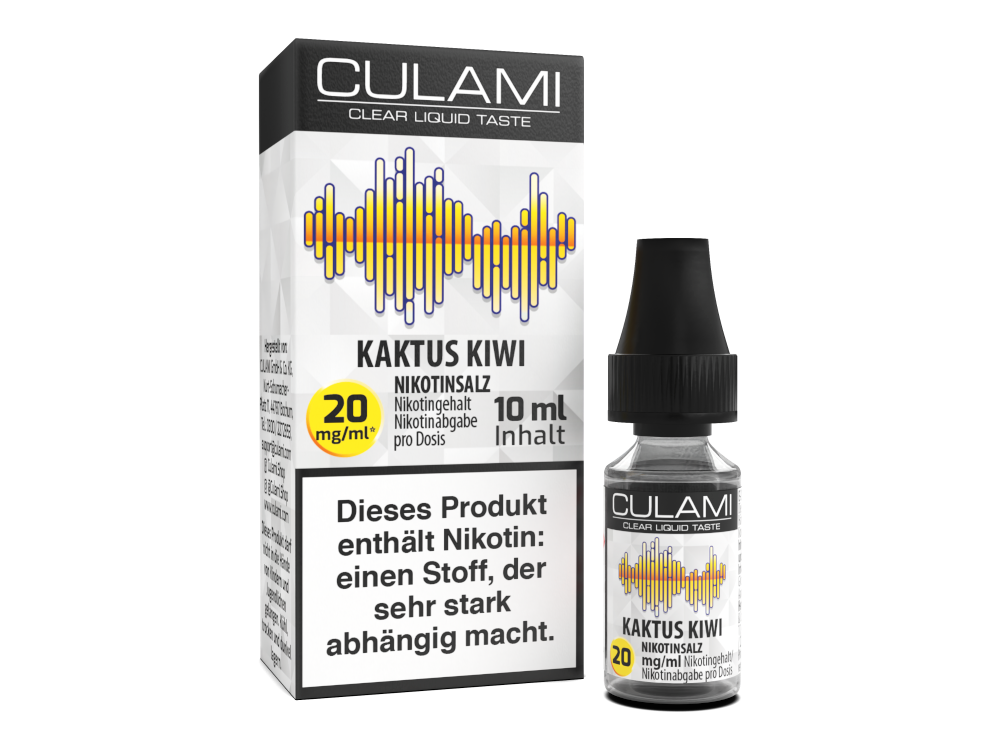 Culami - Nikotinsalz Liquid 10ml - Kaktus Kiwi