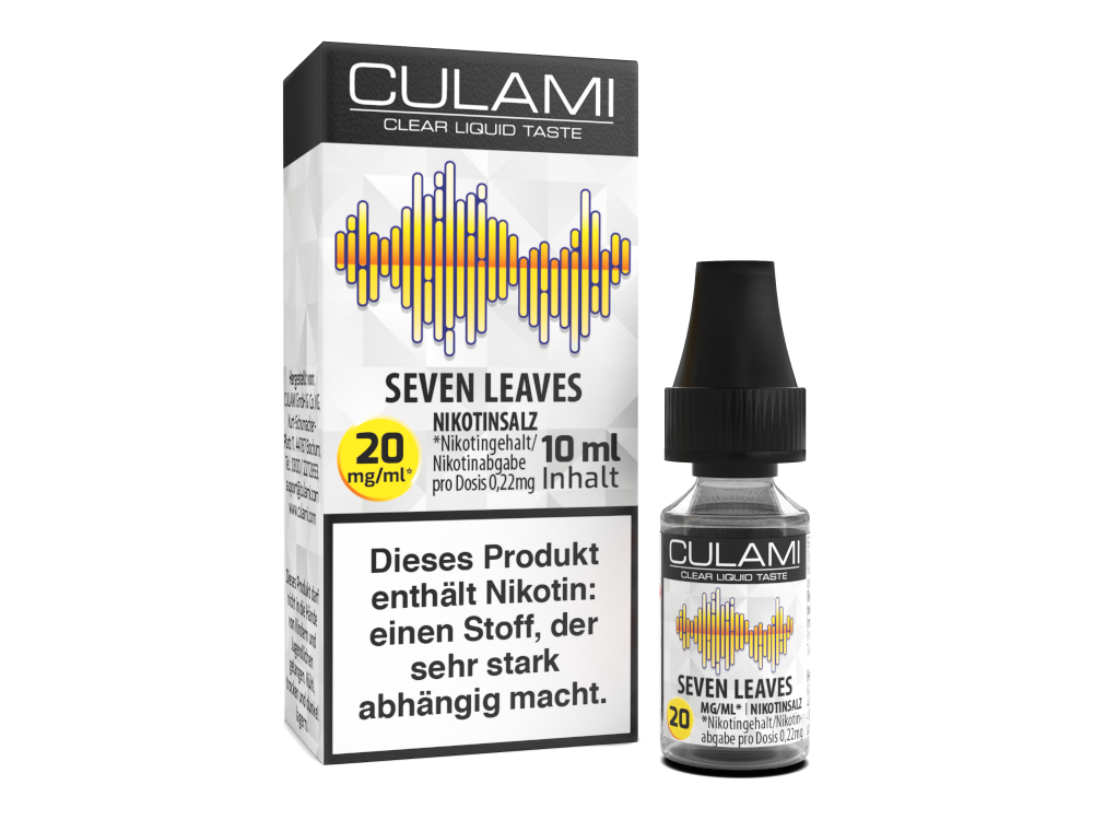 Culami - Nikotinsalz Liquid 10ml - Seven Tobacco