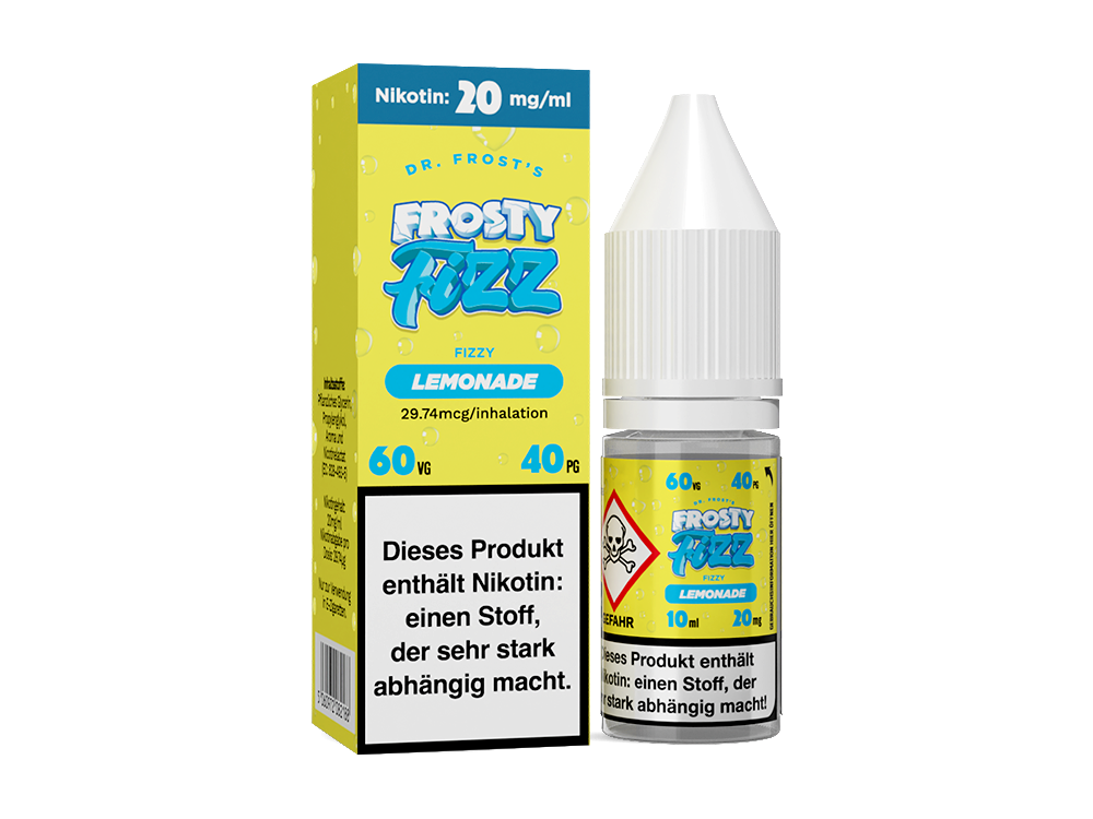 Dr. Frost - Frosty Fizz -10ml Nikotinsalz Liquid - Lemonade