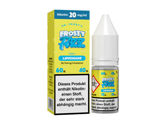 Dr. Frost - Frosty Fizz -10ml Nikotinsalz Liquid - Lemonade