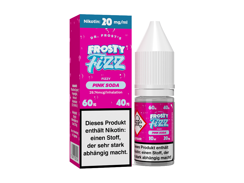 Dr. Frost - Frosty Fizz -10ml Nikotinsalz Liquid  - Pink Soda