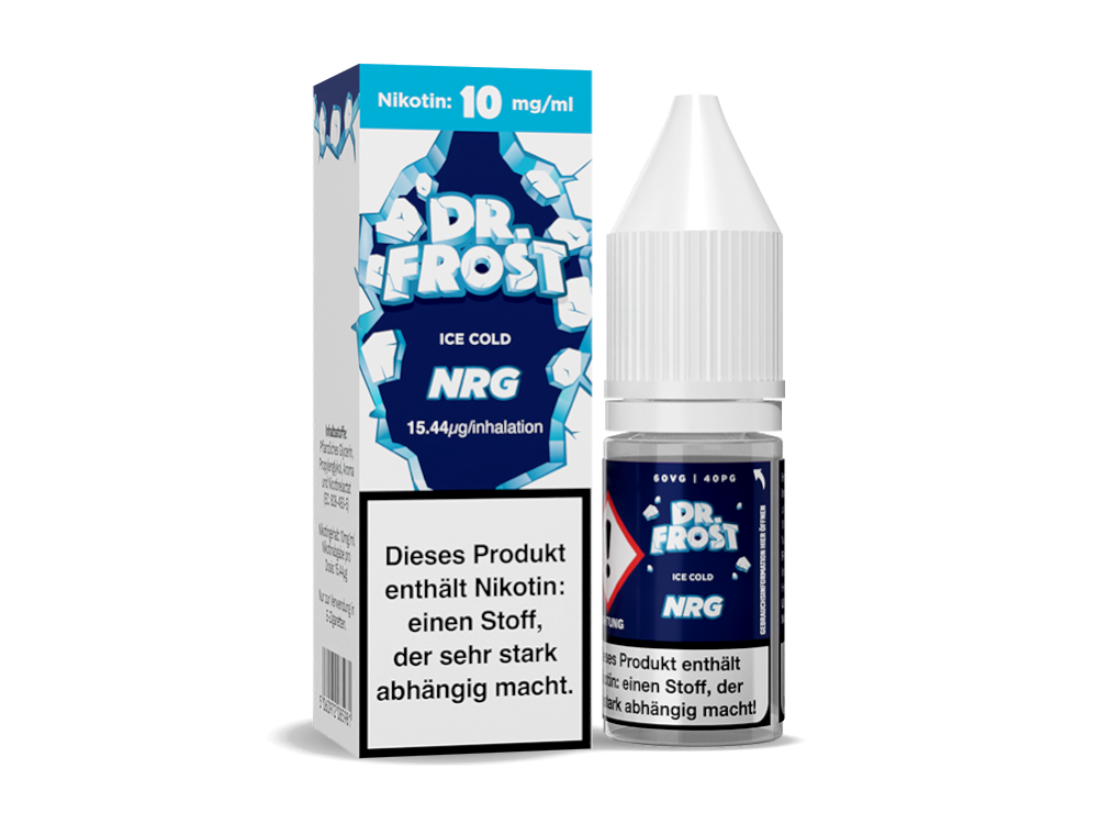 Dr. Frost - Ice Cold - Nikotinsalz Liquid 10ml - NRG