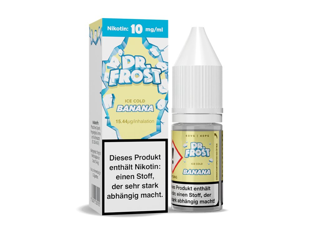 Dr. Frost - Ice Cold - Nikotinsalz Liquid 10ml - Banana