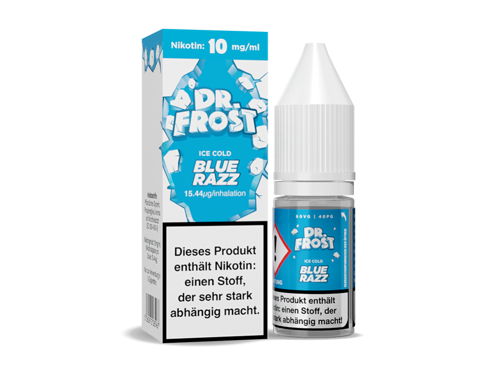 Dr. Frost - Ice Cold - Nikotinsalz Liquid 10ml - Blue Razz