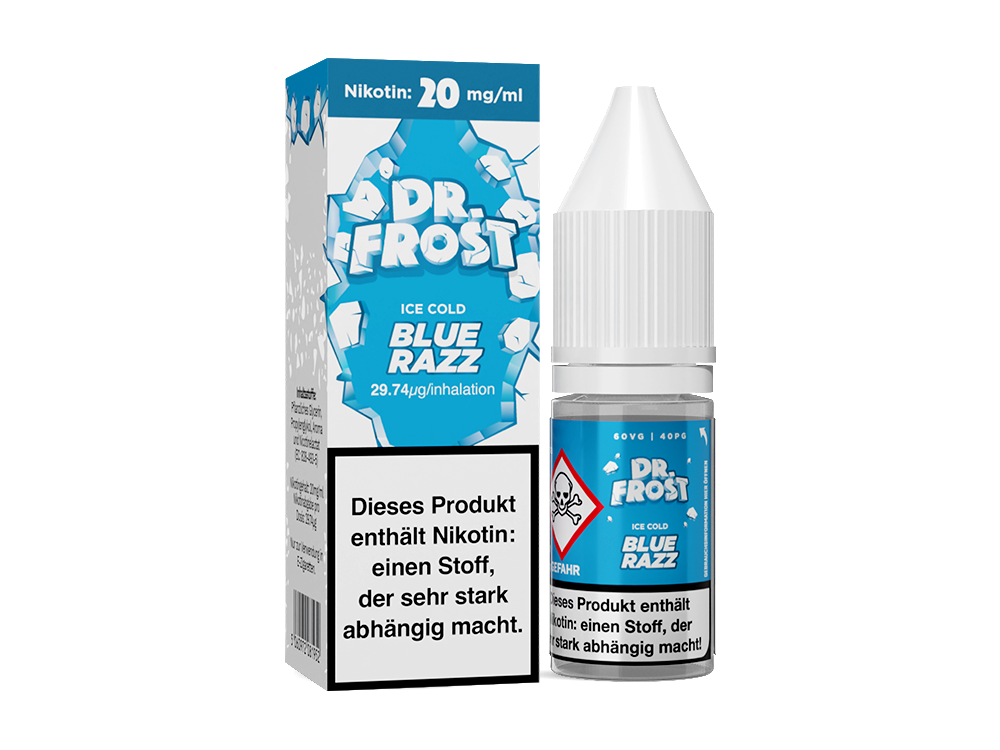 Dr. Frost - Ice Cold - Nikotinsalz Liquid 10ml - Blue Razz