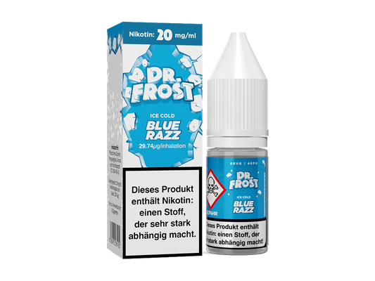 Dr. Frost - Ice Cold - Nikotinsalz Liquid 10ml - Blue Razz