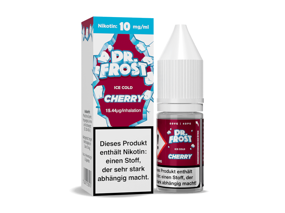 Dr. Frost - Ice Cold - Nikotinsalz Liquid 10ml - Cherry