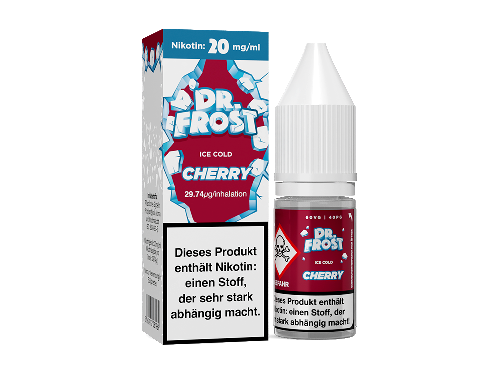 Dr. Frost - Ice Cold - Nikotinsalz Liquid 10ml - Cherry