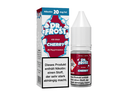 Dr. Frost - Ice Cold - Nikotinsalz Liquid 10ml - Cherry