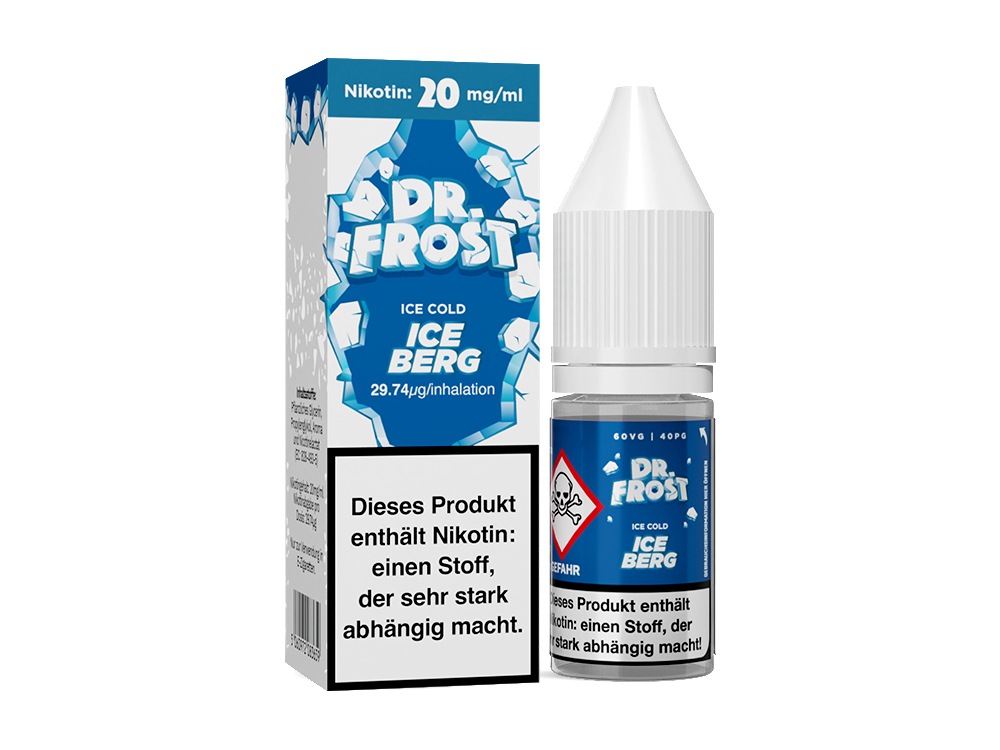 Dr. Frost - Ice Cold - Nikotinsalz Liquid 10ml - Iceberg