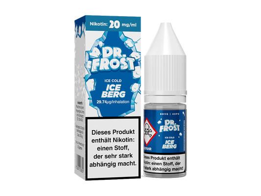 Dr. Frost - Ice Cold - Nikotinsalz Liquid 10ml - Iceberg