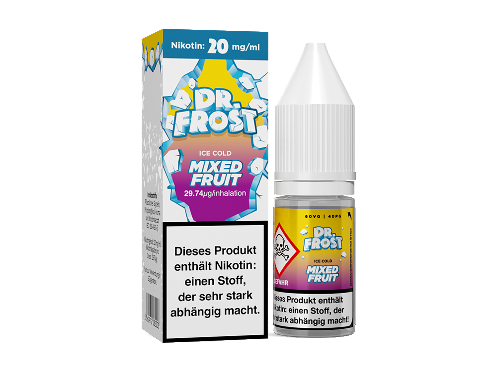 Dr. Frost - Ice Cold - Nikotinsalz Liquid 10ml - Mixed Fruit