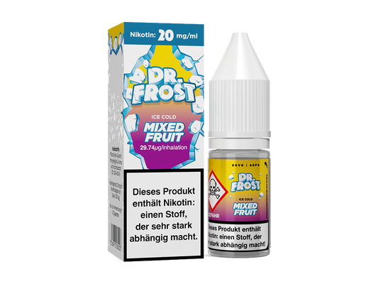 Dr. Frost - Ice Cold - Nikotinsalz Liquid 10ml - Mixed Fruit