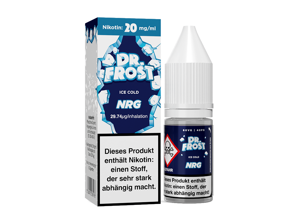 Dr. Frost - Ice Cold - Nikotinsalz Liquid 10ml - NRG